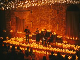 Candlelight concert in Sydney Linseed House